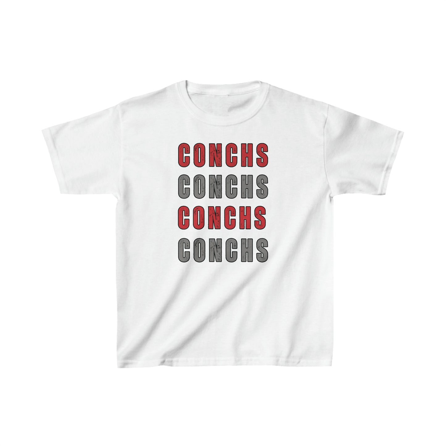 CONCHS CONCHS CONCHS CONCHS | Kids Cotton Tee