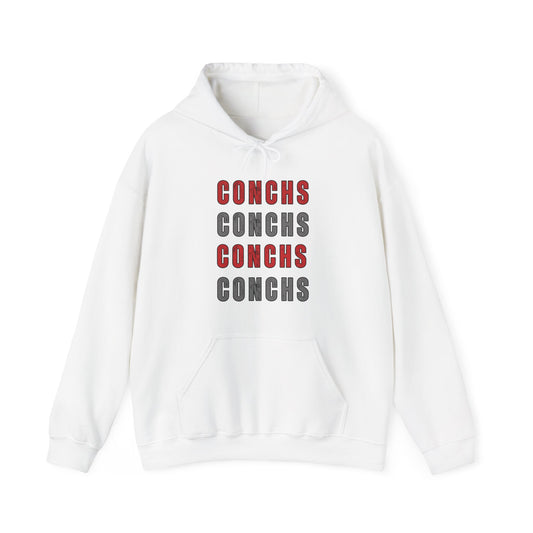 CONCHS CONCHS CONCHS CONCHS Unisex Adult Hoodie