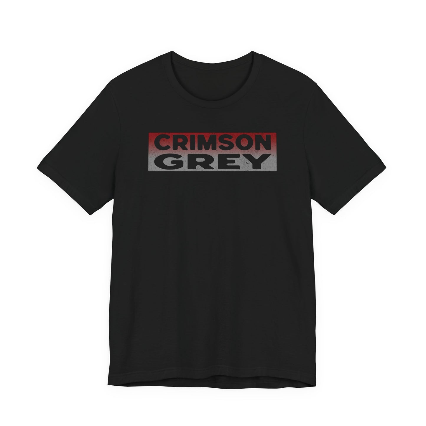Crimson|Grey Adult Cotton Tee