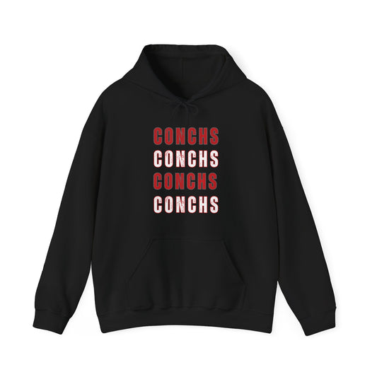 CONCHS CONCHS CONCHS CONCHS Unisex Adult Hoodie