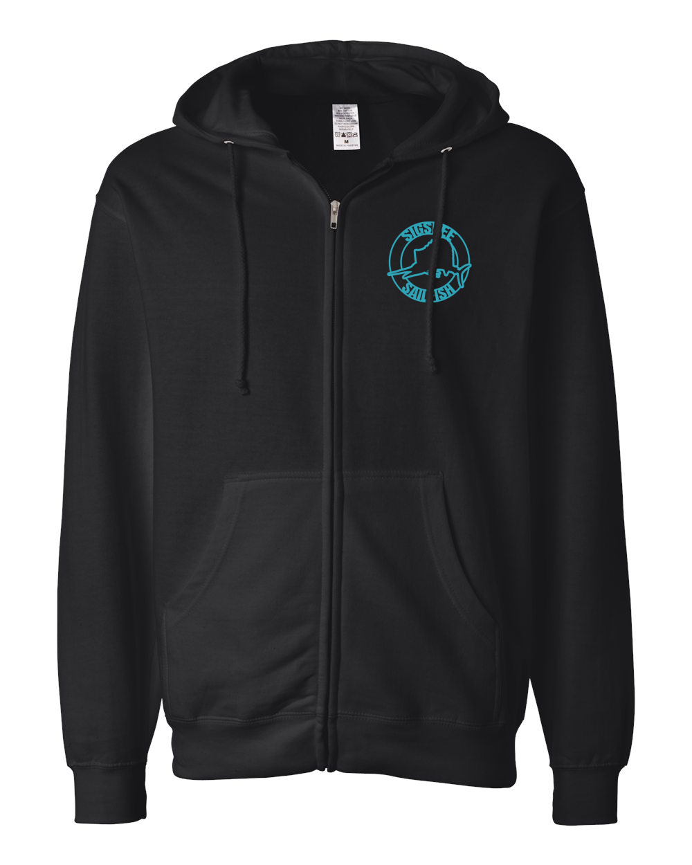 Sigsbee Sailfish Emblem Full-Zip Hoodie