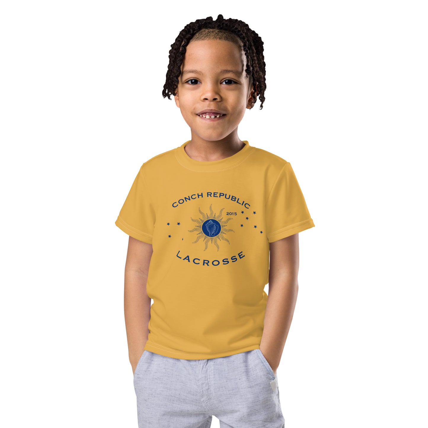Conch Republic Lacrosse - Unisex Child Athletic Tee (Sizes 2T - 7)