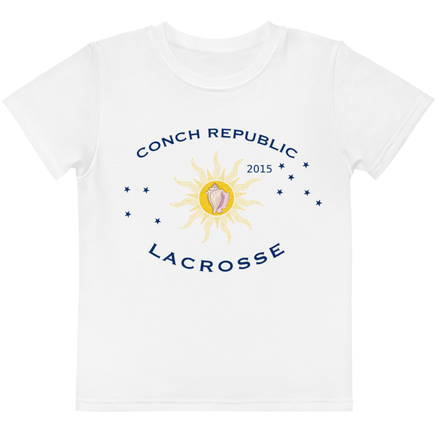 Conch Republic Lacrosse - Unisex Child Athletic Tee (Sizes 2T - 7)