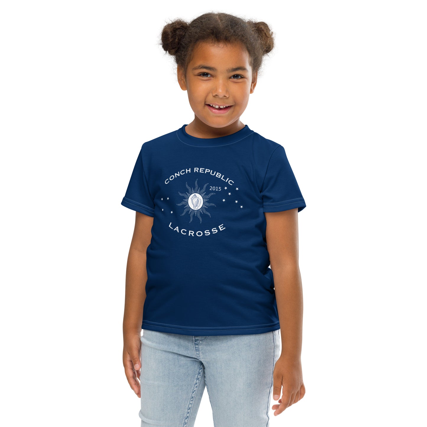 Conch Republic Lacrosse - Unisex Child Athletic Tee (Sizes 2T - 7)