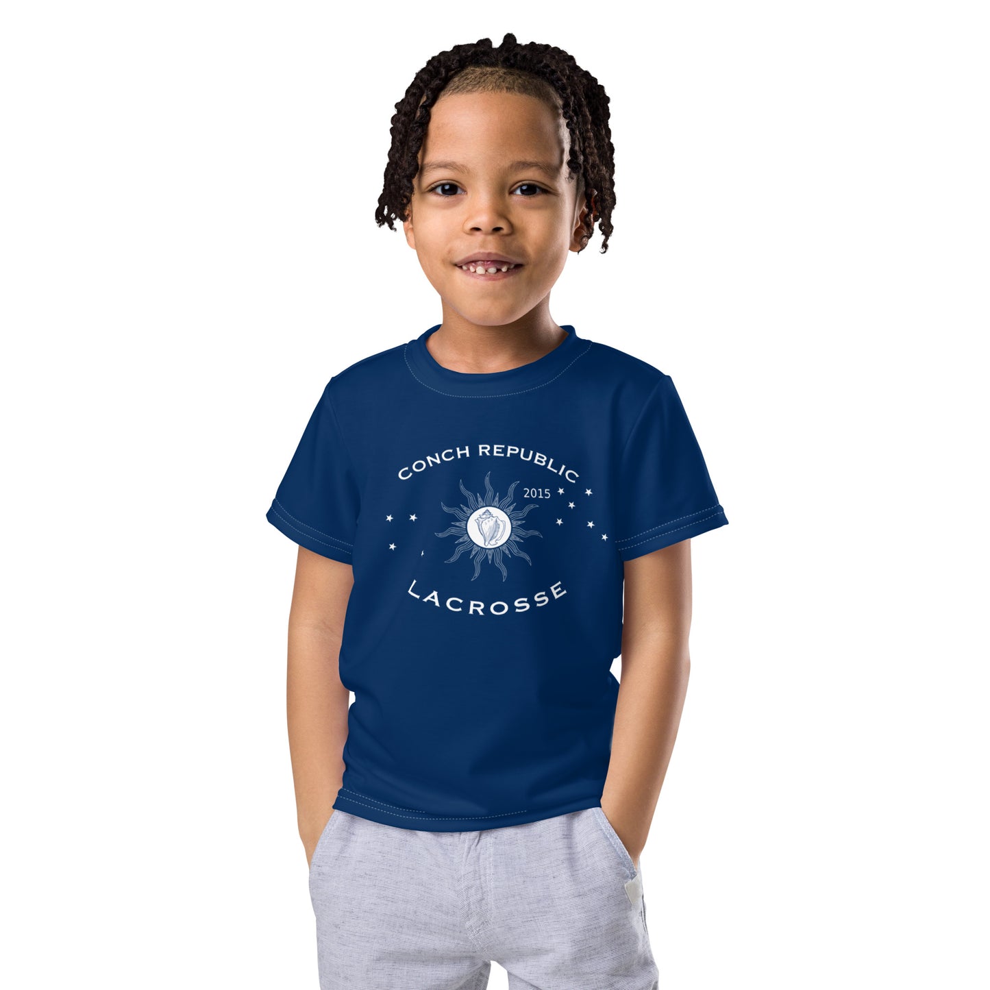 Conch Republic Lacrosse - Unisex Child Athletic Tee (Sizes 2T - 7)