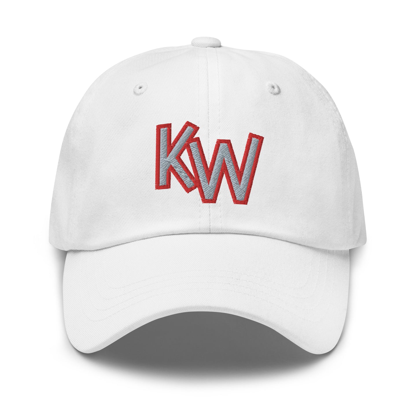 Modern KW (Front) | CONCHS (Back) Embroidered Hat with Adjustable Strap