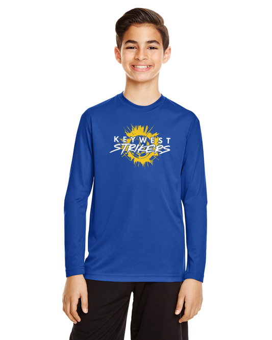 Key West Strikers - Unisex Youth Athletic UV Long-sleeve Tee