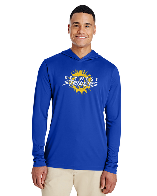 Key West Strikers - Unisex Athletic UV Hooded Long-sleeve Tee