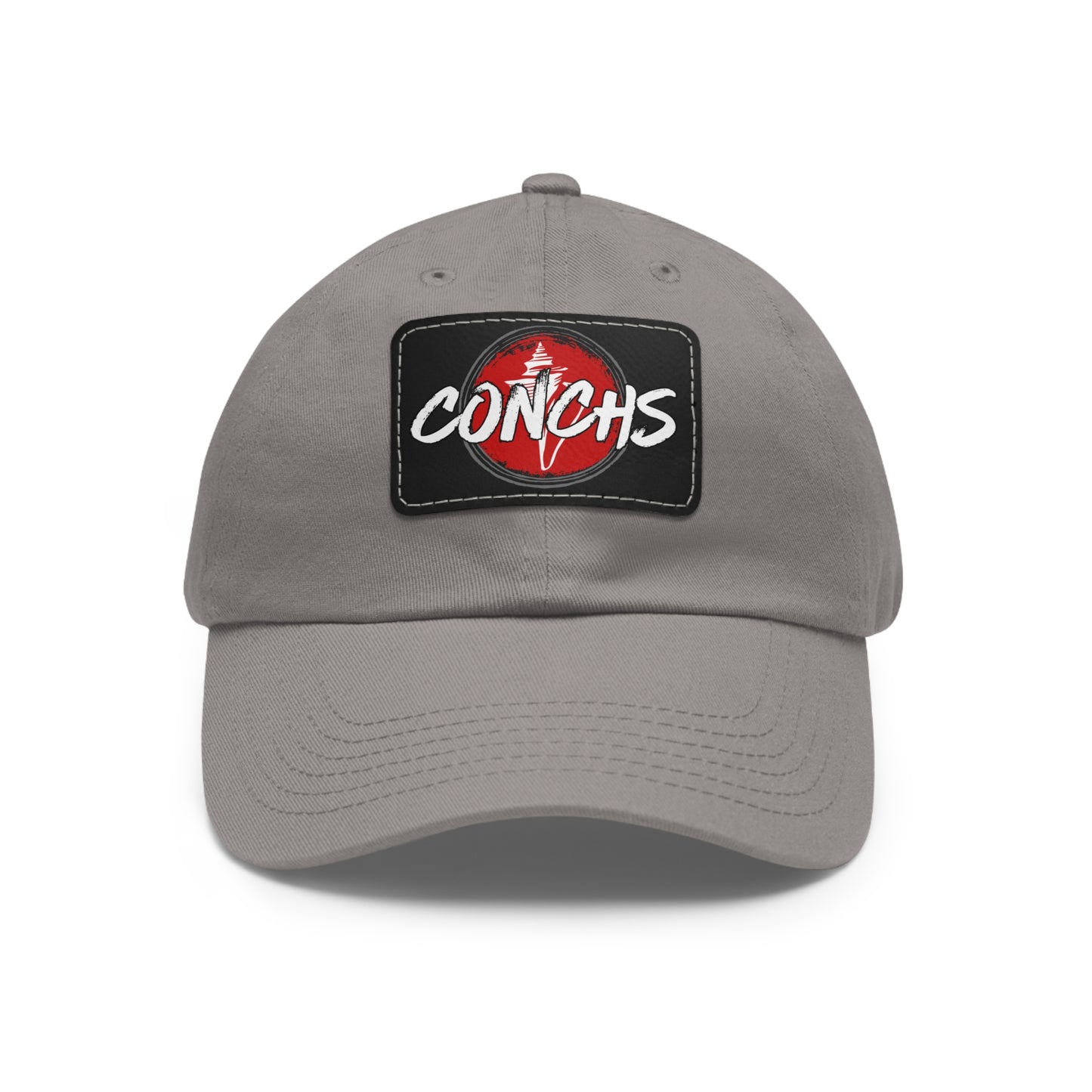 CONCHS Leather Patch Hat (Adjustable Strap)