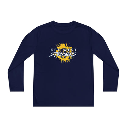 Key West Strikers - Unisex Youth Long-Sleeve Athletic Tee