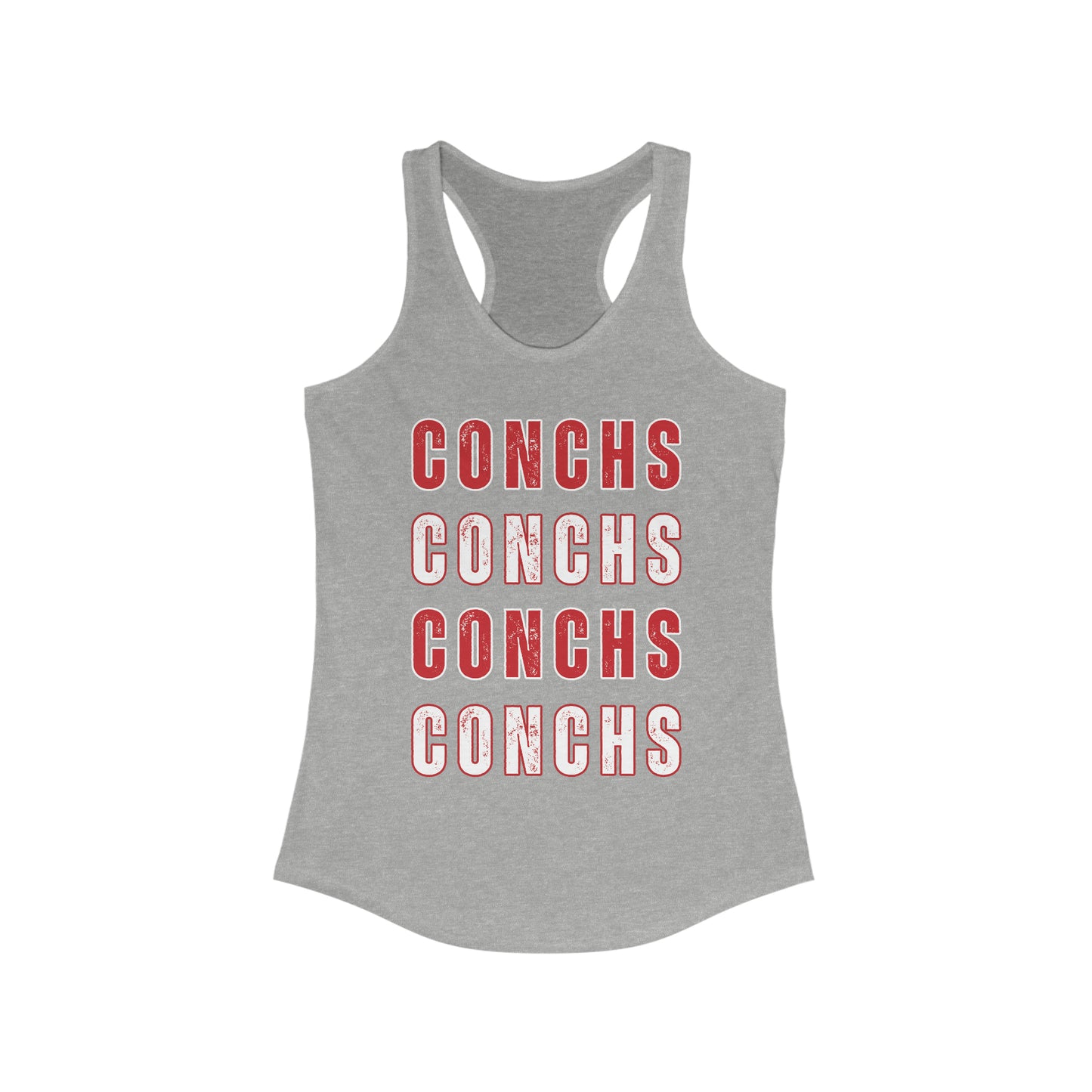 CONCHS CONCHS CONCHS CONCHS | Racerback Tank (Women)