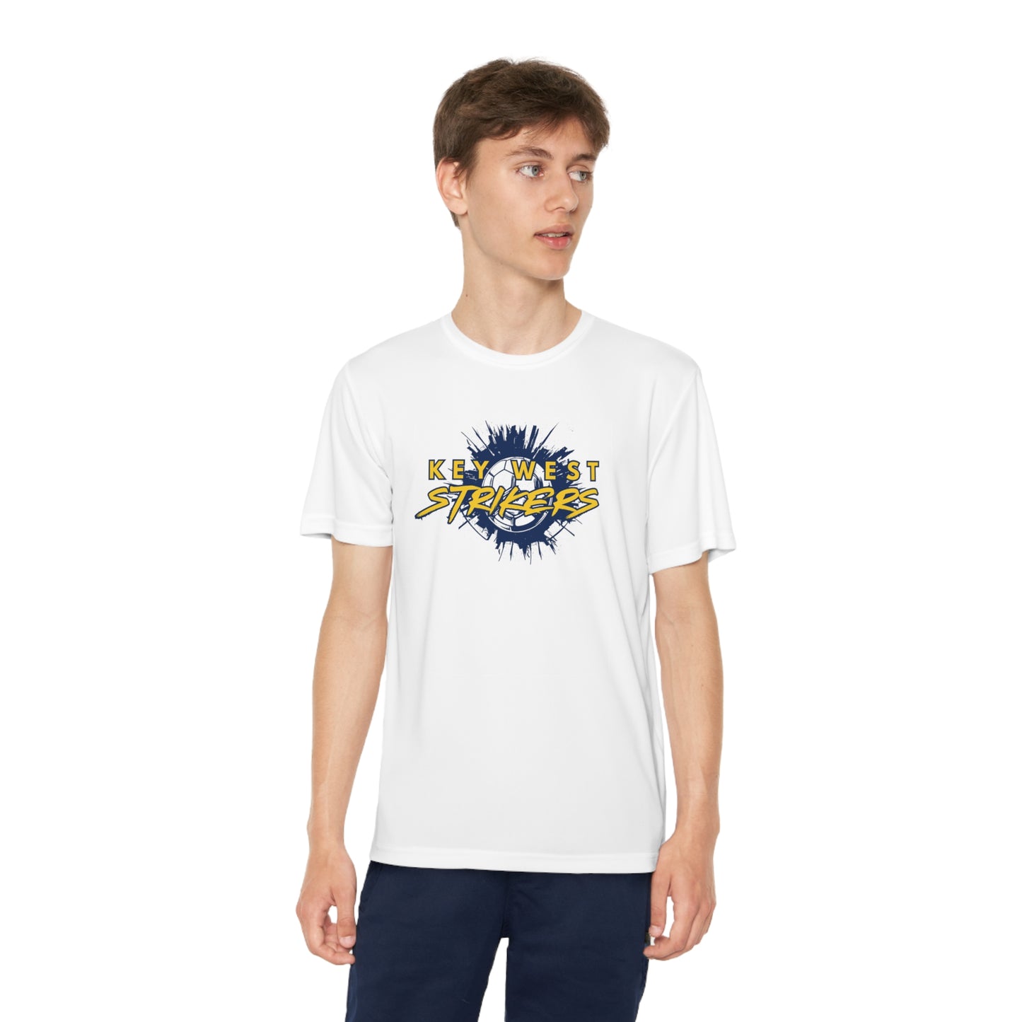 Key West Strikers - Youth Athletic Tee