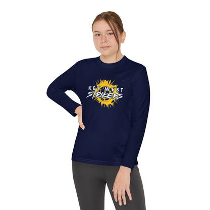 Key West Strikers - Unisex Youth Long-Sleeve Athletic Tee