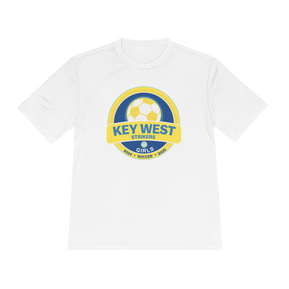 Key West Strikers U9 Girls - Unisex Adult Athletic Tee