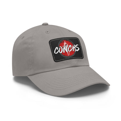 CONCHS Leather Patch Hat (Adjustable Strap)