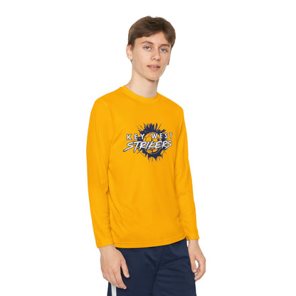 Key West Strikers - Unisex Youth Long-Sleeve Athletic Tee