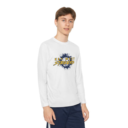 Key West Strikers - Unisex Youth Long-Sleeve Athletic Tee