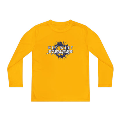 Key West Strikers - Unisex Youth Long-Sleeve Athletic Tee