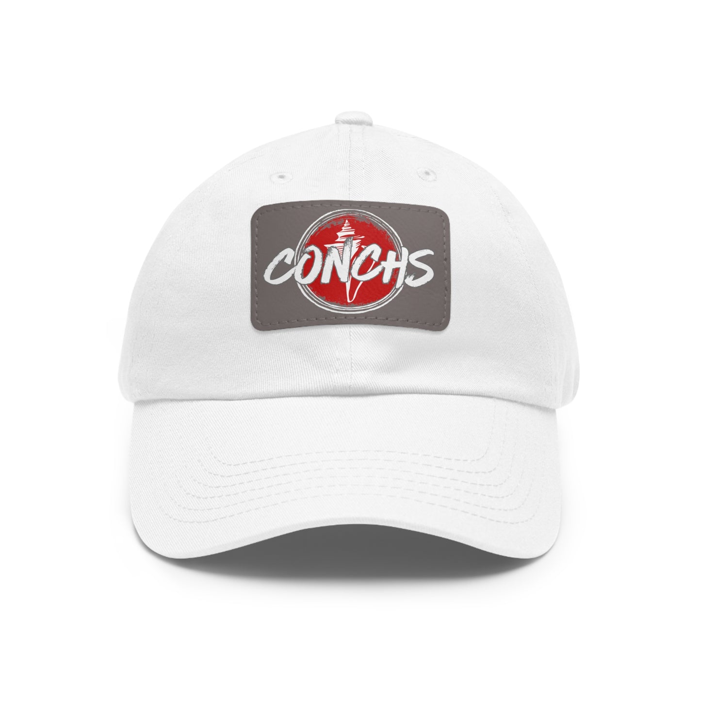 CONCHS Leather Patch Hat (Adjustable Strap)