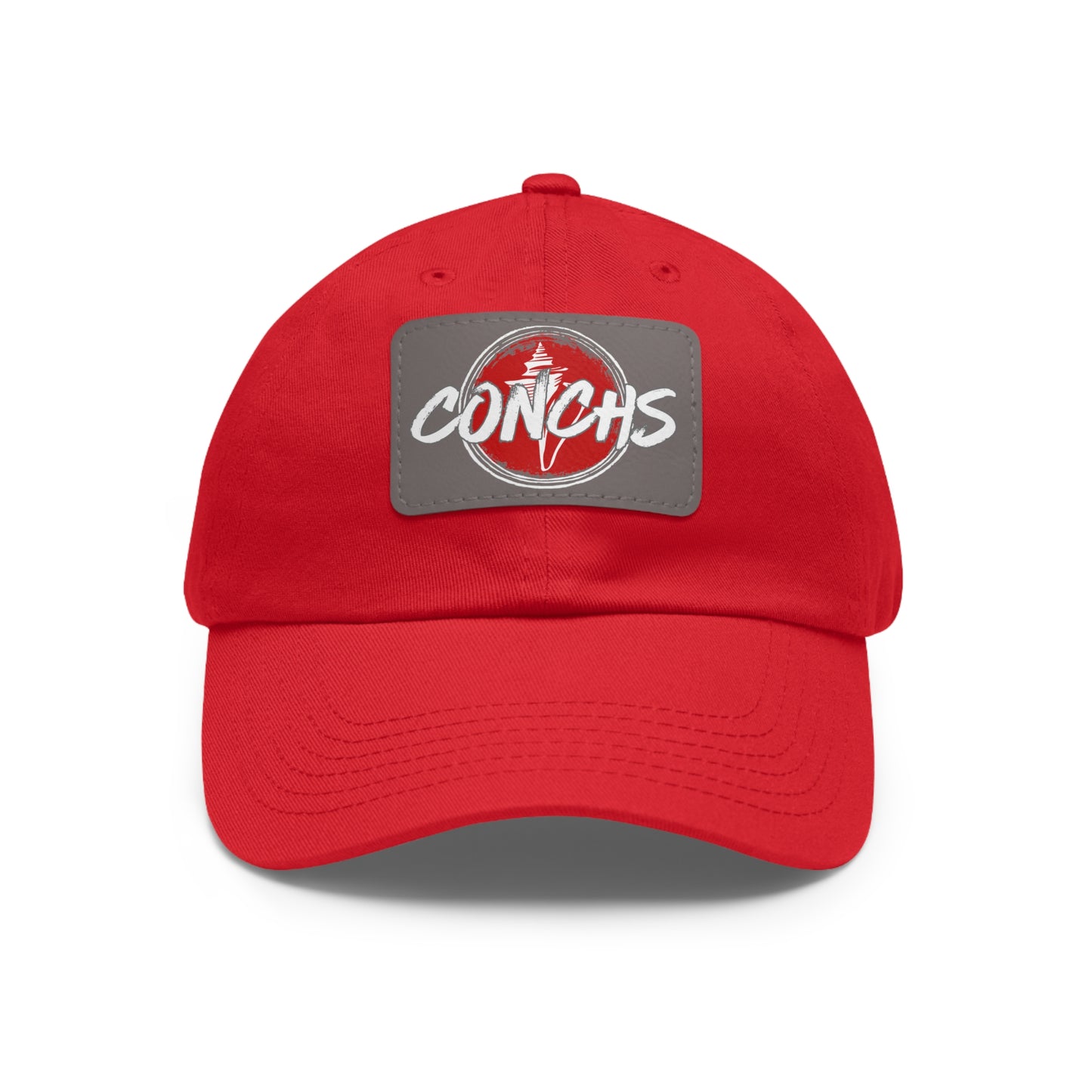 CONCHS Leather Patch Hat (Adjustable Strap)