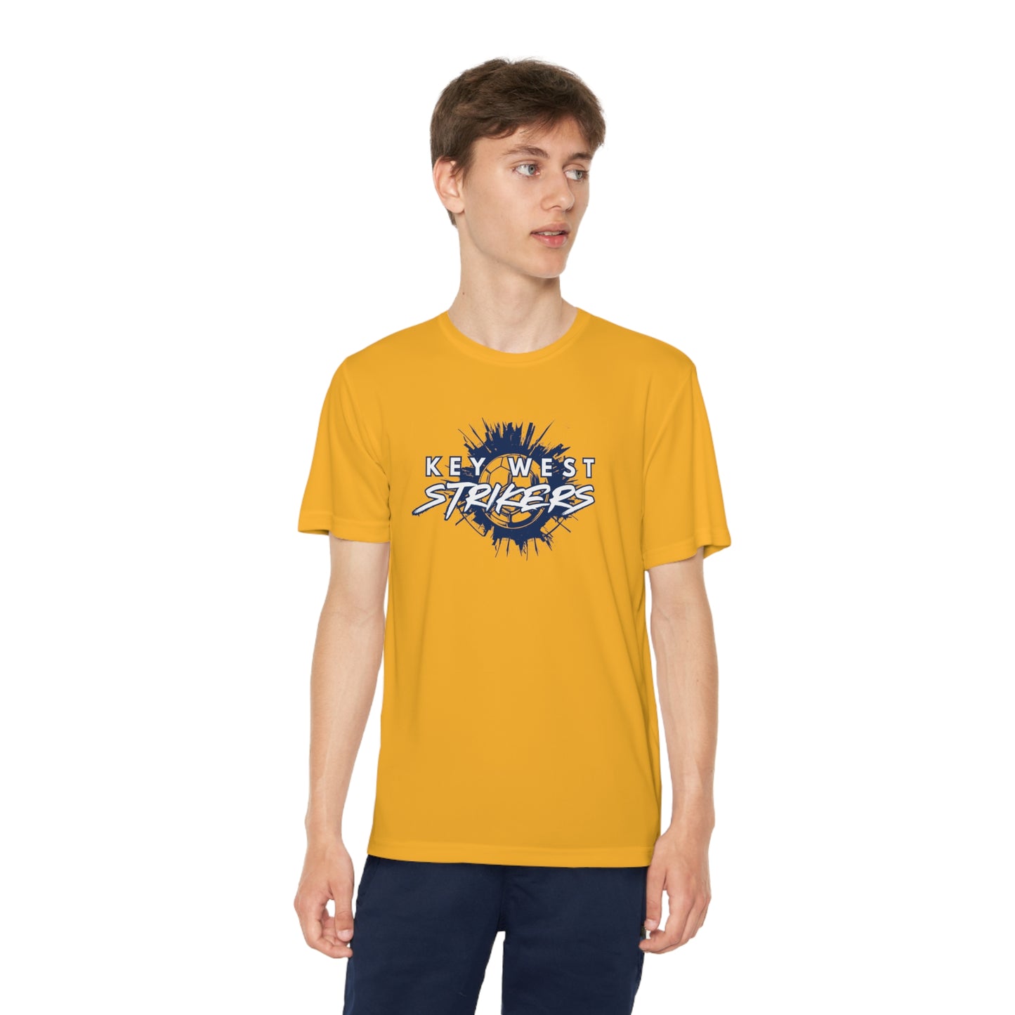 Key West Strikers - Youth Athletic Tee