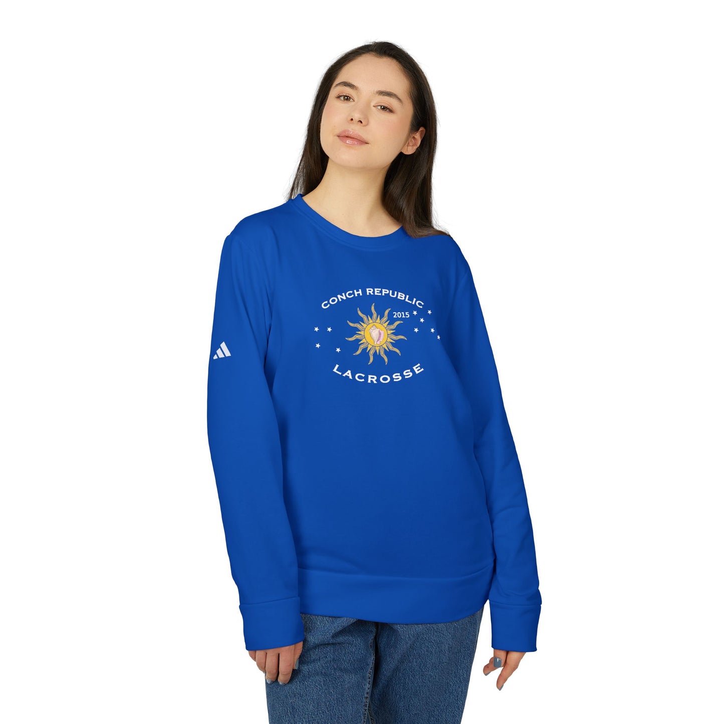 Conch Republic Lacrosse - adidas® Unisex Fleece Crewneck Sweatshirt