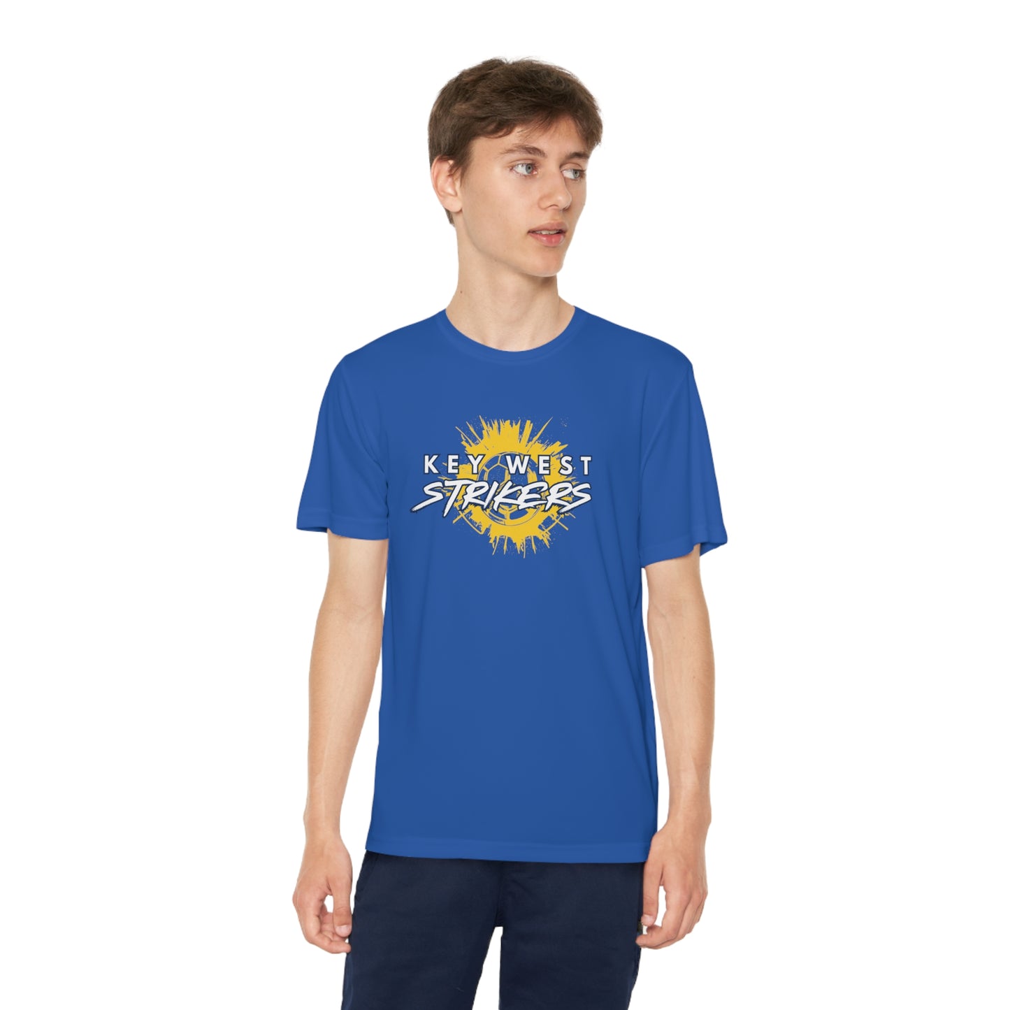 Key West Strikers - Youth Athletic Tee