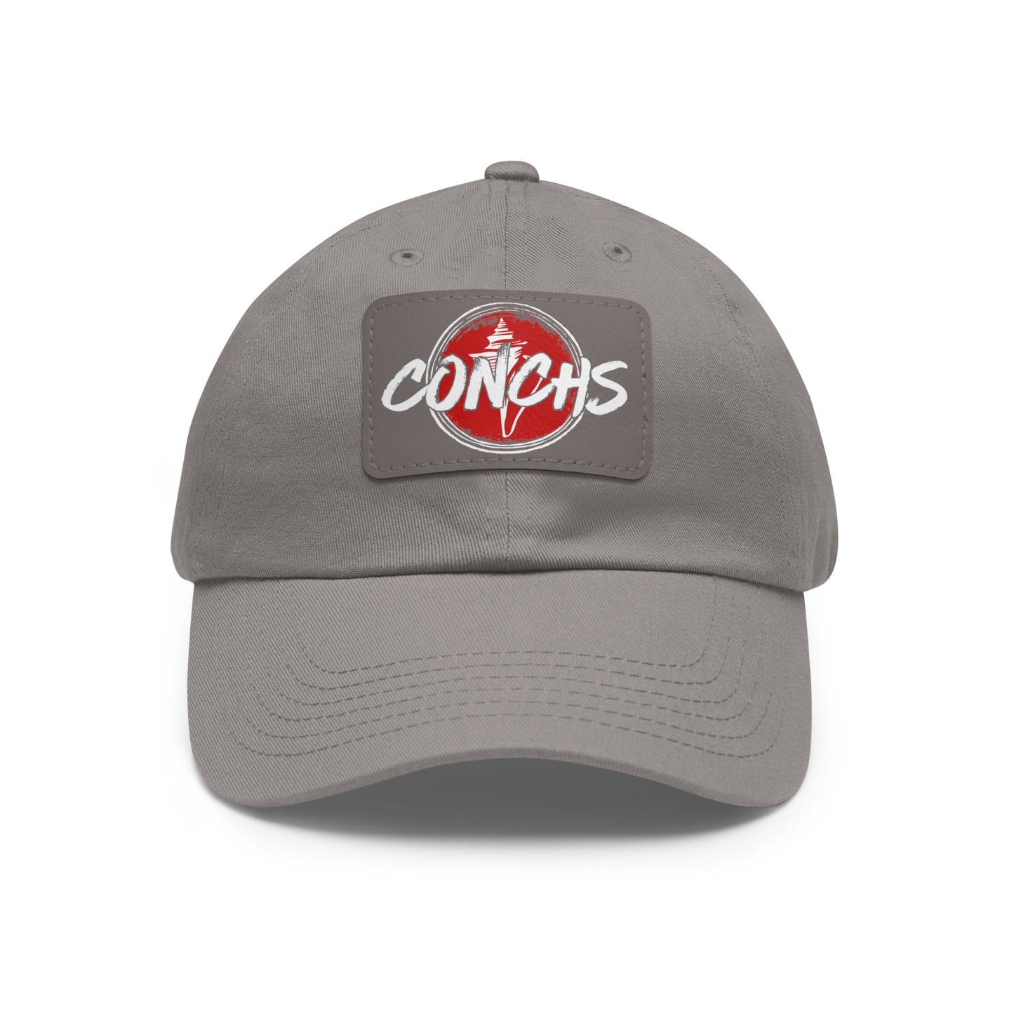 CONCHS Leather Patch Hat (Adjustable Strap)