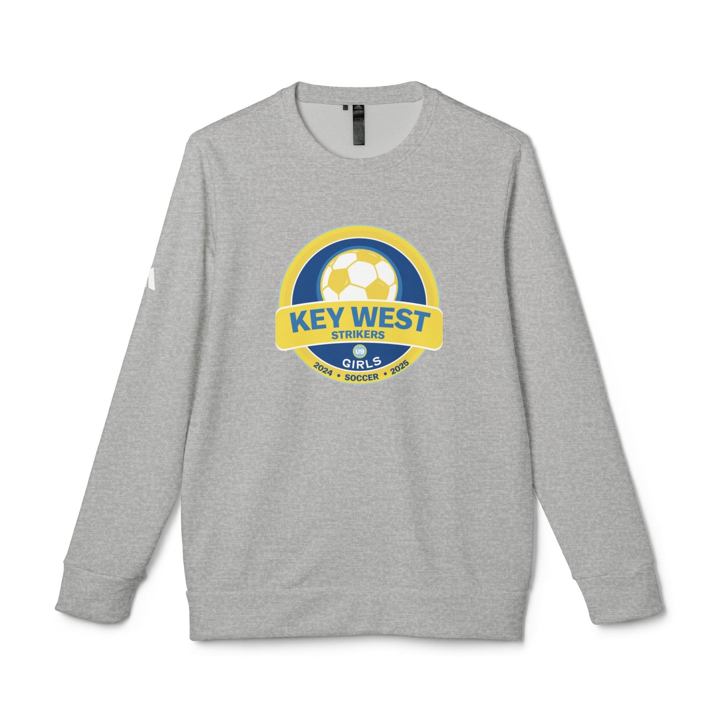 Key West Strikers U9 Girls - adidas® Unisex Adult Fleece Crewneck Sweatshirt