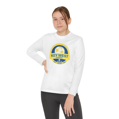 Key West Strikers U9 Girls - Unisex Youth Long-Sleeve Athletic Tee