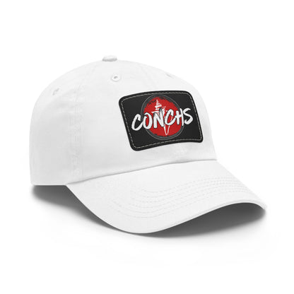 CONCHS Leather Patch Hat (Adjustable Strap)