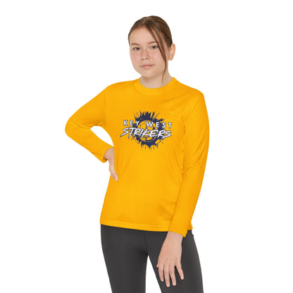 Key West Strikers - Unisex Youth Long-Sleeve Athletic Tee