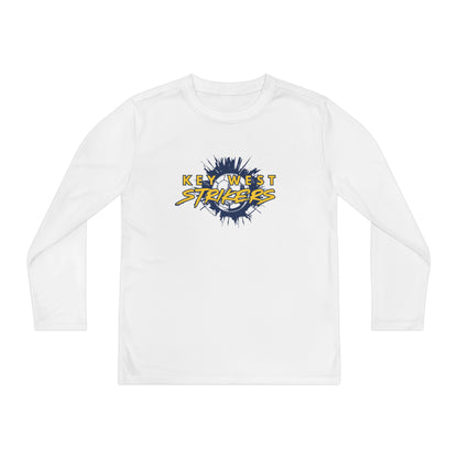 Key West Strikers - Unisex Youth Long-Sleeve Athletic Tee