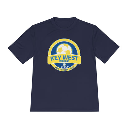 Key West Strikers U9 Girls - Unisex Adult Athletic Tee