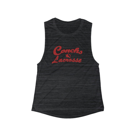 Girls Lacrosse | Muscle Tank (Women) Design #4