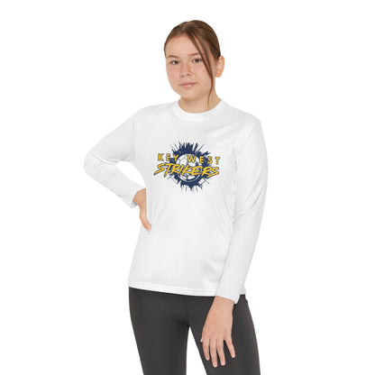 Key West Strikers - Unisex Youth Long-Sleeve Athletic Tee