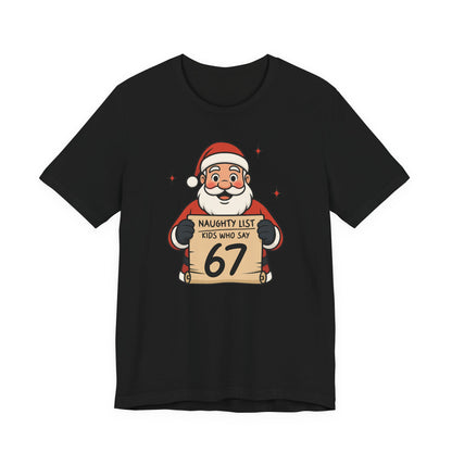 67 Naughty List Kids/Toddler Cotton Tee
