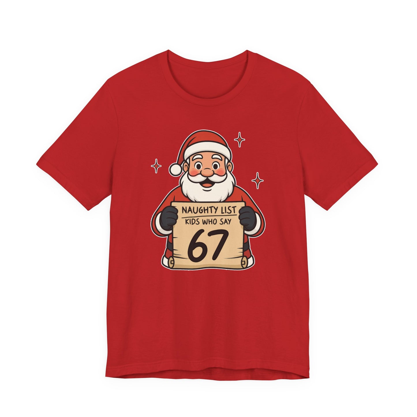 67 Naughty List Kids/Toddler Cotton Tee