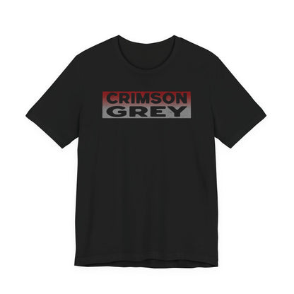 Crimson|Grey Tee