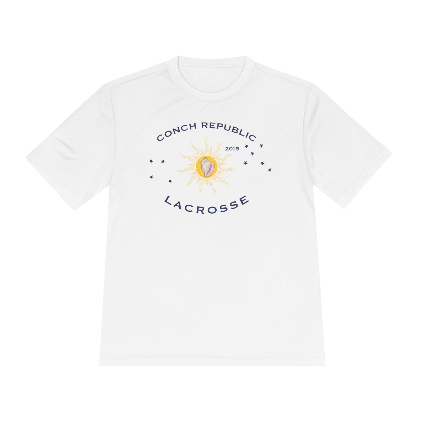 Conch Republic Lacrosse kids cotton t-shirt front logo