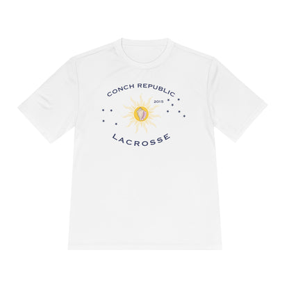 Conch Republic Lacrosse kids cotton t-shirt front logo