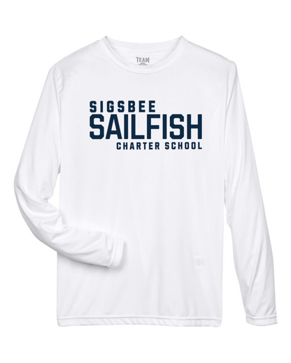 Sigsbee Sailfish Block Long-Sleeve Performance Tee