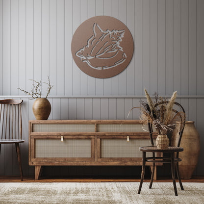 Metal Wall Sign