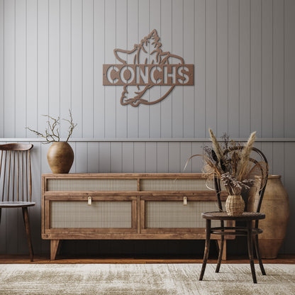 Metal Wall Sign