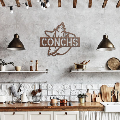 Metal Wall Sign