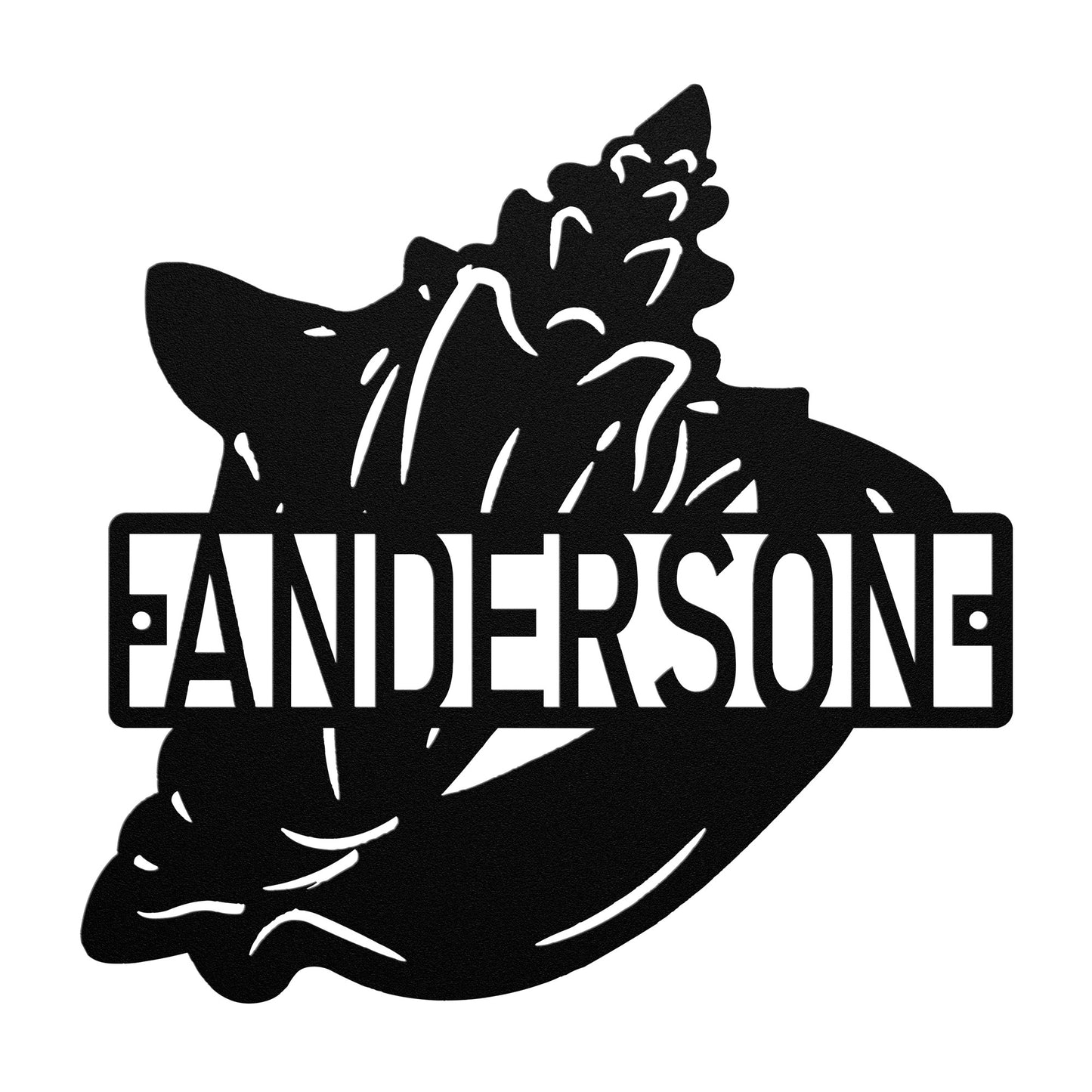 Metal Wall Sign (Personalized)