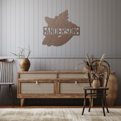 Metal Wall Sign (Personalized)