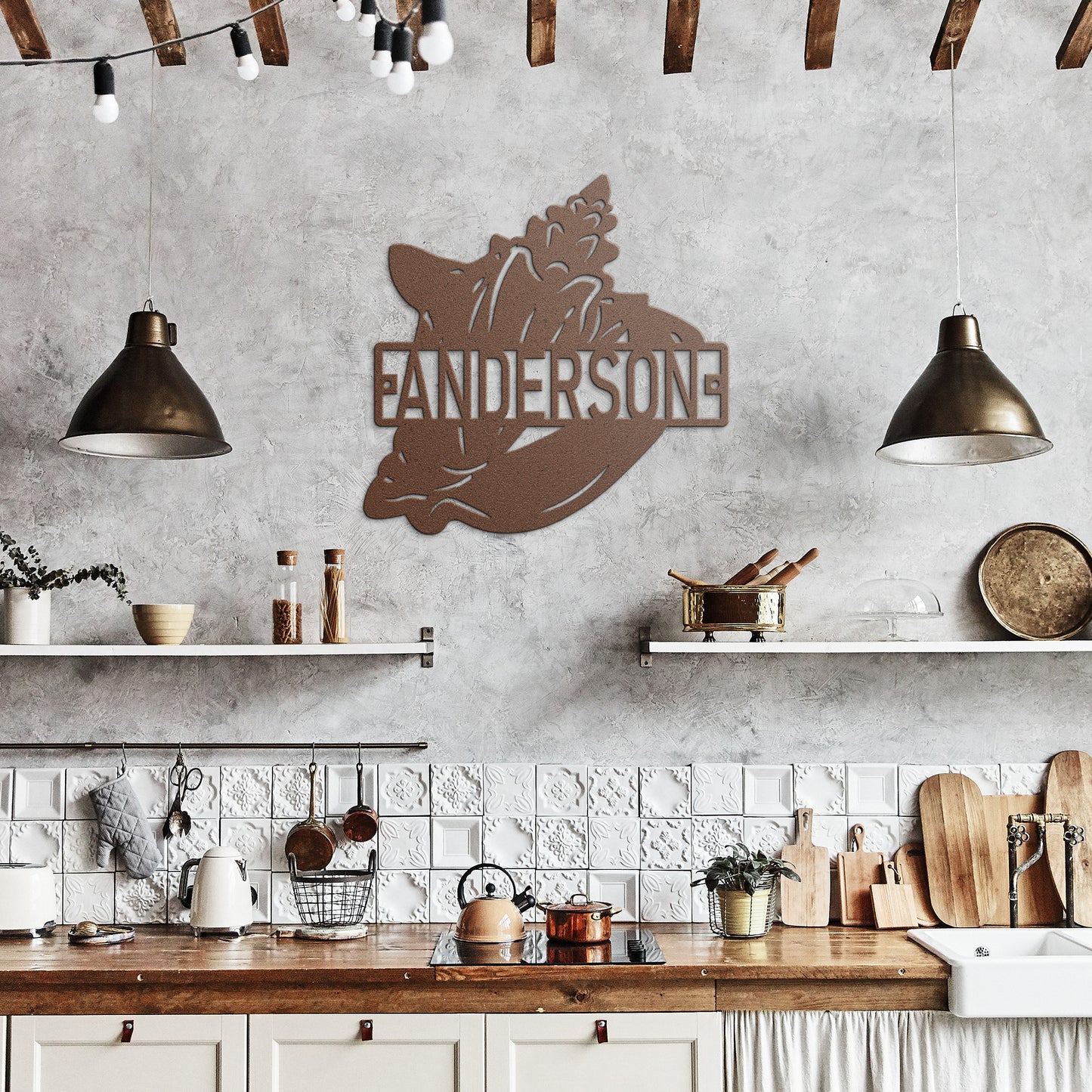 Metal Wall Sign (Personalized)