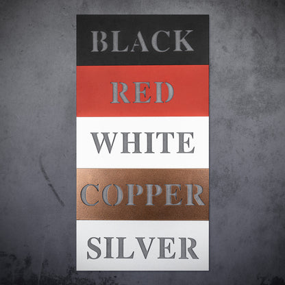 Metal Wall Sign (Personalized)