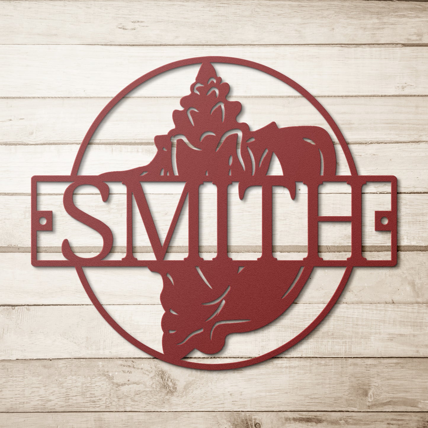 Metal Wall Sign (Personalized)